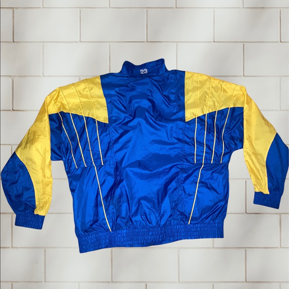 VINTAGE 90s JORDAN ZIP UP TRACK JACKET - Picture 5 of 6